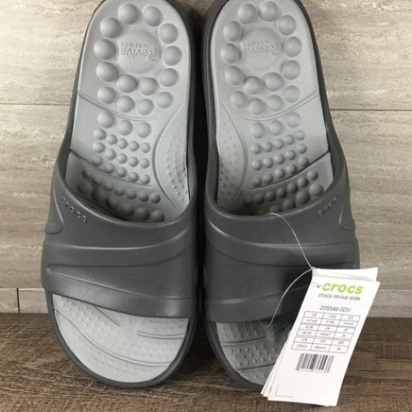 NWT CROCS Reviva Slide Sandal - Picture 4 of 10
